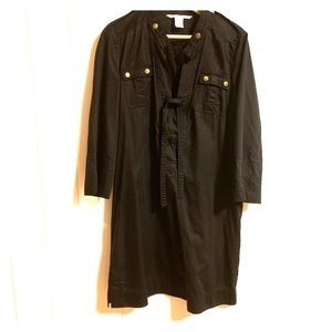 Diane Von Furstenberg Black shirt dress